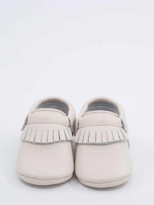 Dani Serisi Beyaz Bebek Makosen Ayakkabı