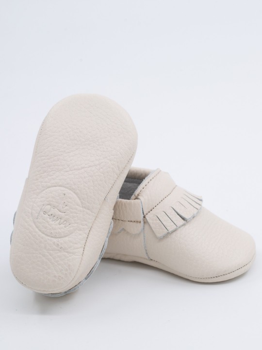 Dani Serisi Beyaz Bebek Makosen Ayakkabı