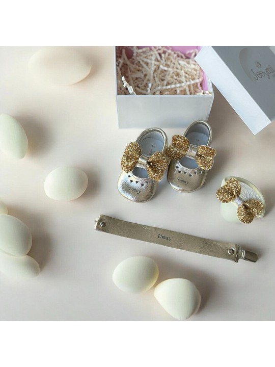 Gold Shine İsimli Bebek Hediye Kutusu