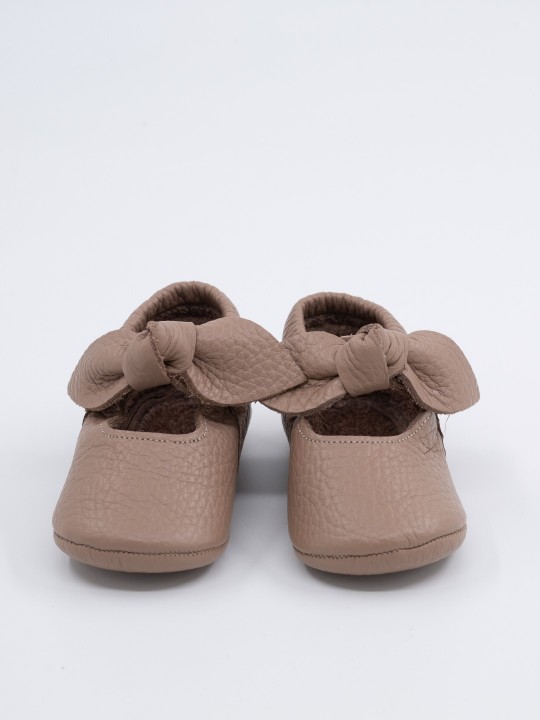Luz Serisi Kahverengi Bebek Makosen Ayakkabı