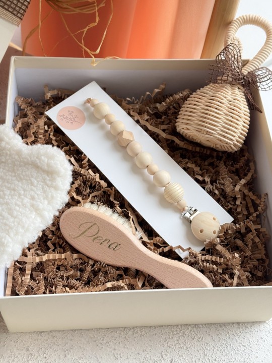 Kaz Uyku Arkadaşı İsimli Bebek Hediye Seti