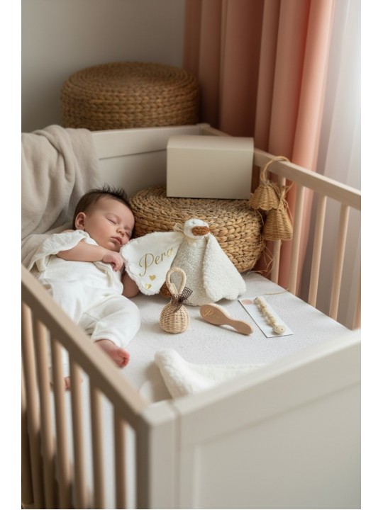 Kaz Uyku Arkadaşı İsimli Bebek Hediye Seti