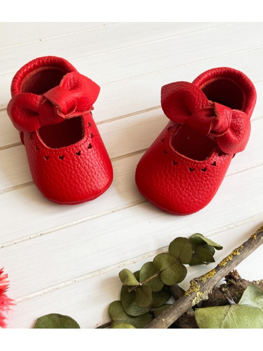 Kırmızı Kalp Detaylı Luz İsimli Ayakkabı