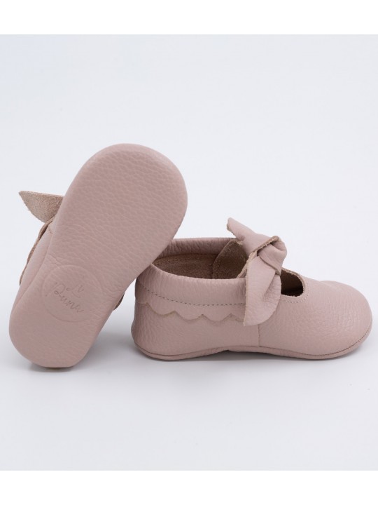Luz Serisi Pembe Bebek Makosen Ayakkabı