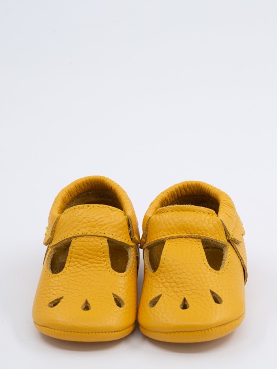 Nena Serisi Sarı Bebek Makosen Ayakkabı