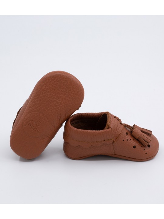 Royal Serisi Taba Bebek Makosen Ayakkabı