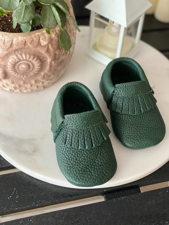 Dani Yeşil Bebek ilk Adım Makosen Ayakkabı